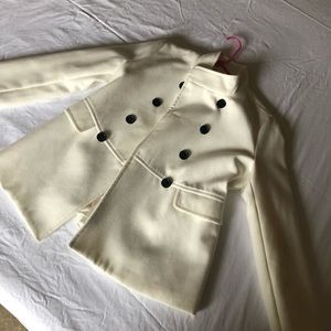 Old Navy winter white coat